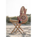 Eettafel Naturel Bamboe Rond 90 cm 90x90x76 cm-Eettafels-J-Line