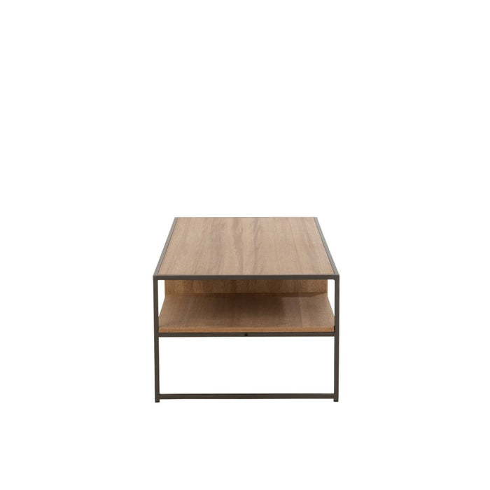 Eettafel Naturel Metaal 60x120 cm-Eettafels-J-Line