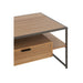 Eettafel Naturel Metaal 60x120 cm-Eettafels-J-Line