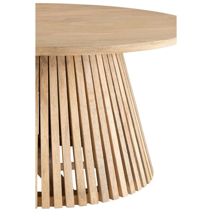 Eettafel Naturel Metaal 80 cm 80x80x39.5 cm-Eettafels-J-Line