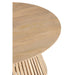 Eettafel Naturel Metaal 80 cm 80x80x39.5 cm-Eettafels-J-Line