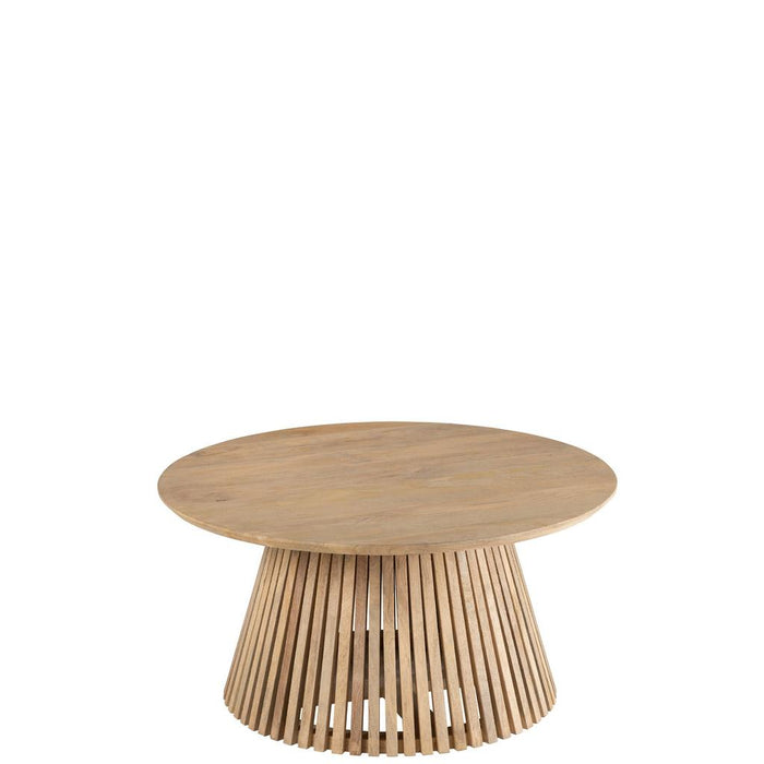 Eettafel Naturel Metaal 80 cm 80x80x39.5 cm-Eettafels-J-Line