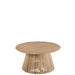 Eettafel Naturel Metaal 80 cm 80x80x39.5 cm-Eettafels-J-Line