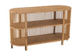 Eettafel Naturel Rotan 41x121 cm-Eettafels-J-Line
