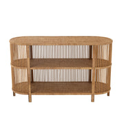 Eettafel Naturel Rotan 41x121 cm-Eettafels-J-Line