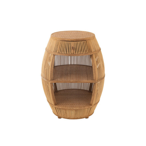 Eettafel Naturel Rotan 61 cm 61x61x79 cm-Eettafels-J-Line