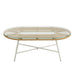 Eettafel Naturel Rotan Ovaal 50x90 cm-Eettafels-J-Line