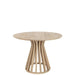 Eettafel Naturel Staal 110 cm 110x110x76 cm-Eettafels-J-Line