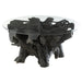 Eettafel Naturel Teakhout Ovaal 90 cm 90x90x45 cm-Eettafels-J-Line