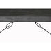 Eettafel Norris Mangohout Zwart 160x90 cm-Eettafels-Livingfurn