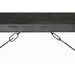 Eettafel Norris Mangohout Zwart 180x90 cm-Eettafels-Livingfurn