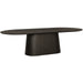 Eettafel Novero Eikenhout Espresso 280cm-Eettafels-Livingfurn
