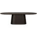 Eettafel Novero Eikenhout Espresso 280cm-Eettafels-Livingfurn