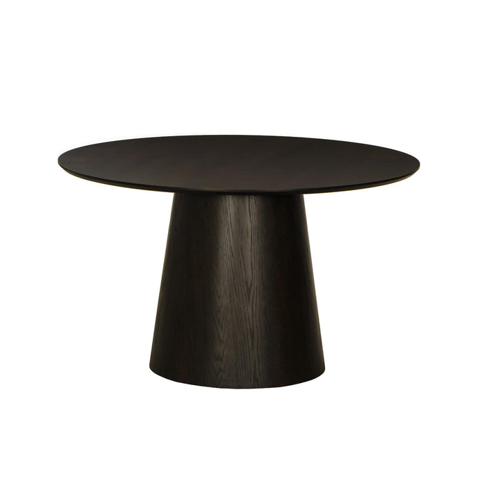Eettafel Novero Eikenhout fineer Bruin 130x76 cm-Eettafels-Livingfurn