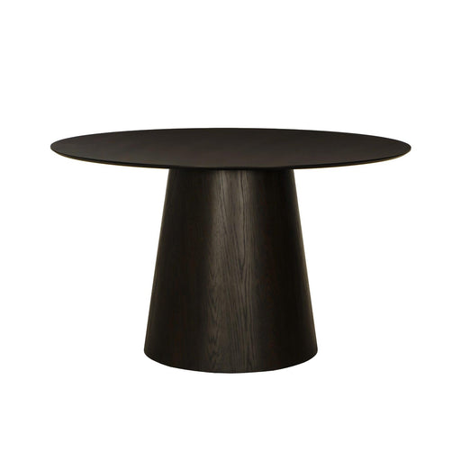 Eettafel Novero Eikenhout fineer Bruin 130x76 cm-Eettafels-Livingfurn