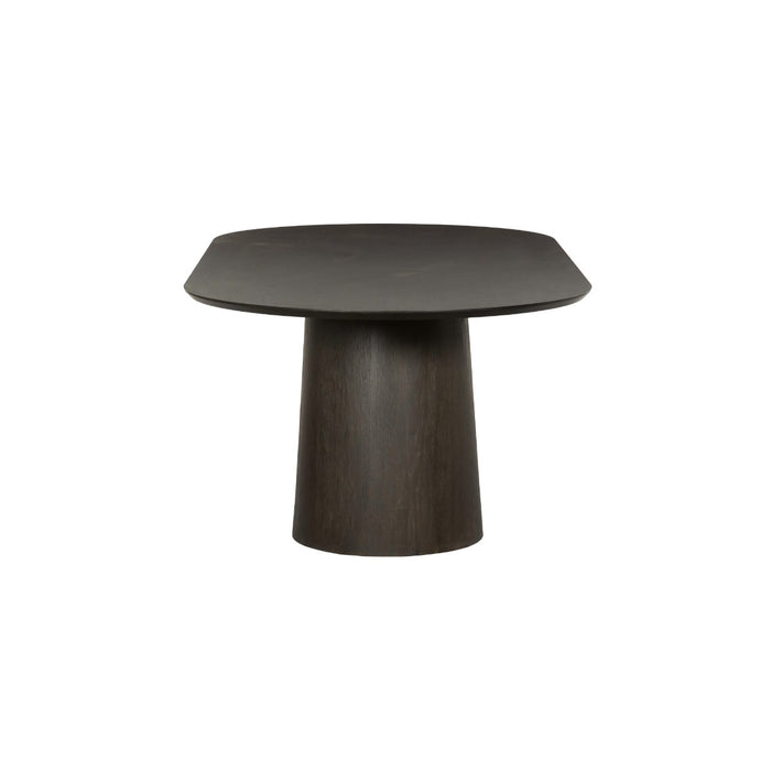 Eettafel Novero Eikenhout fineer Bruin 230x110 cm-Eettafels-Livingfurn