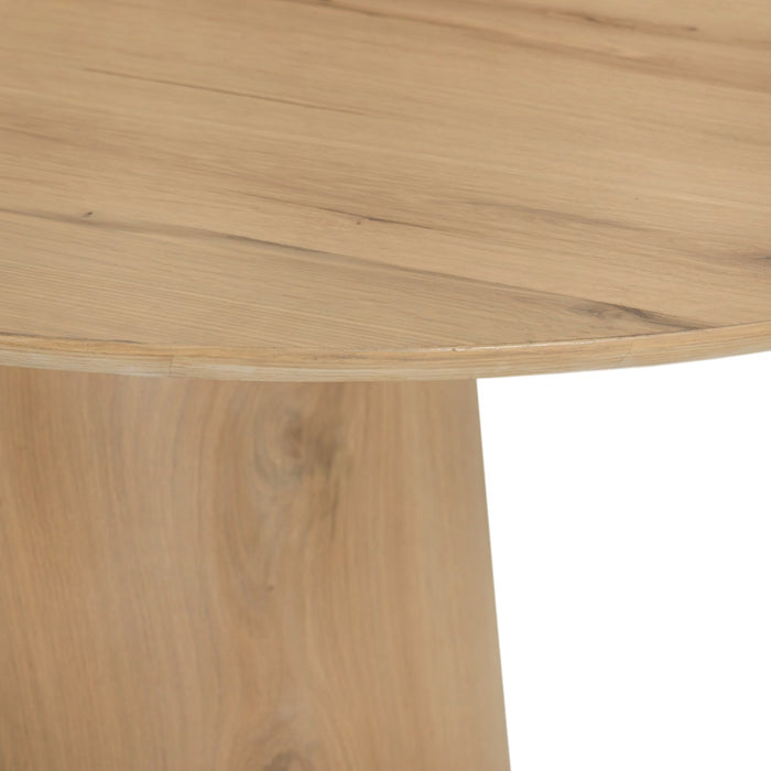 Eettafel Novero Eikenhout fineer Naturel hout 200x110 cm-Eettafels-Livingfurn