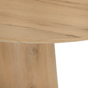 Eettafel Novero Eikenhout fineer Naturel hout 230x110 cm-Eettafels-Livingfurn