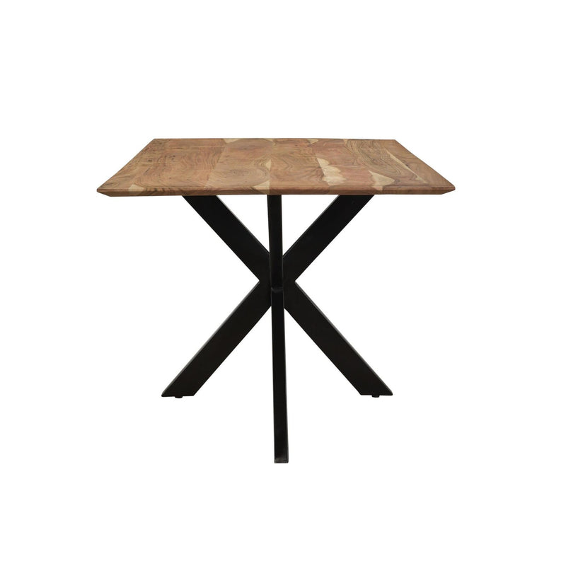 Eettafel Oslo Acaciahout Naturel hout 220x100 cm-Eettafels-Livingfurn