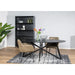 Eettafel Oslo Acaciahout Zwart 200x100 cm-Eettafels-Livingfurn
