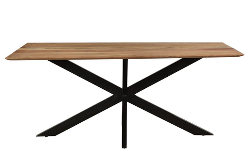 Eettafel Oslo Acasia Acaciahout Naturel hout 200x100 cm-Eettafels-Livingfurn