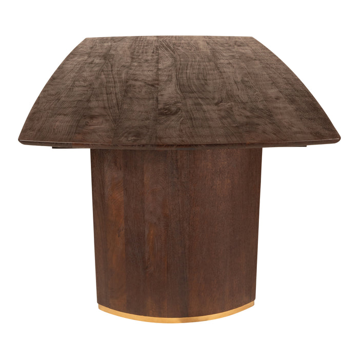 Eettafel Ostara Mangohout Bruin 200cm-Eettafels-PTMD