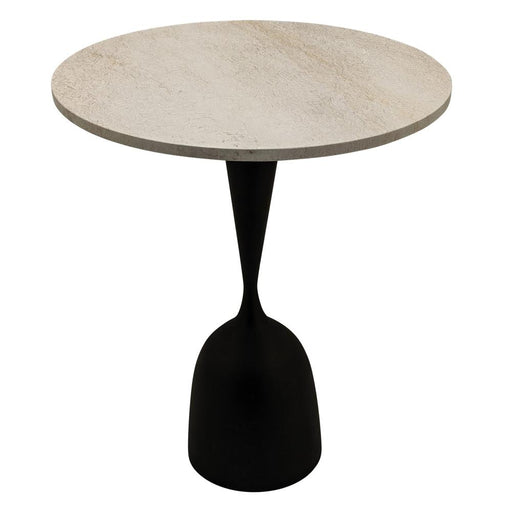 Eettafel Patras Beige 65 cm-Eettafels-PTMD