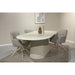 Eettafel Patrice Mangohout Crème wit 110x200 cm-Eettafels-Livingfurn