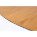 Eettafel Raku MDF,Eikenfineer Naturel Ø110x75 cm-Eettafels-Creating Home
