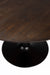 Eettafel Raku MDF,Teak veneer Zwart Ø110x75 cm-Eettafels-Creating Home