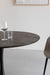 Eettafel Raku MDF,Teak veneer Zwart Ø110x75 cm-Eettafels-Creating Home
