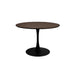 Eettafel Raku MDF,Teak veneer Zwart Ø110x75 cm-Eettafels-Creating Home