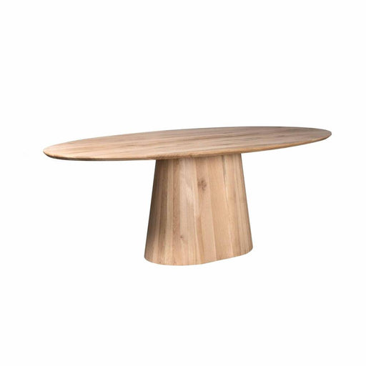 Eettafel Riga 240 cm Naturel Eiken 240x120x76 cm-Eettafels-Starfurn