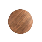 Eettafel Rocky Mangohout Naturel hout 120 cm 120x120x76 cm-Eettafels-Livingfurn