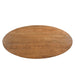 Eettafel Rocky Mangohout Naturel hout 210x100 cm-Eettafels-Livingfurn