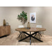 Eettafel Rocky Mangohout Naturel hout 210x100 cm-Eettafels-Livingfurn