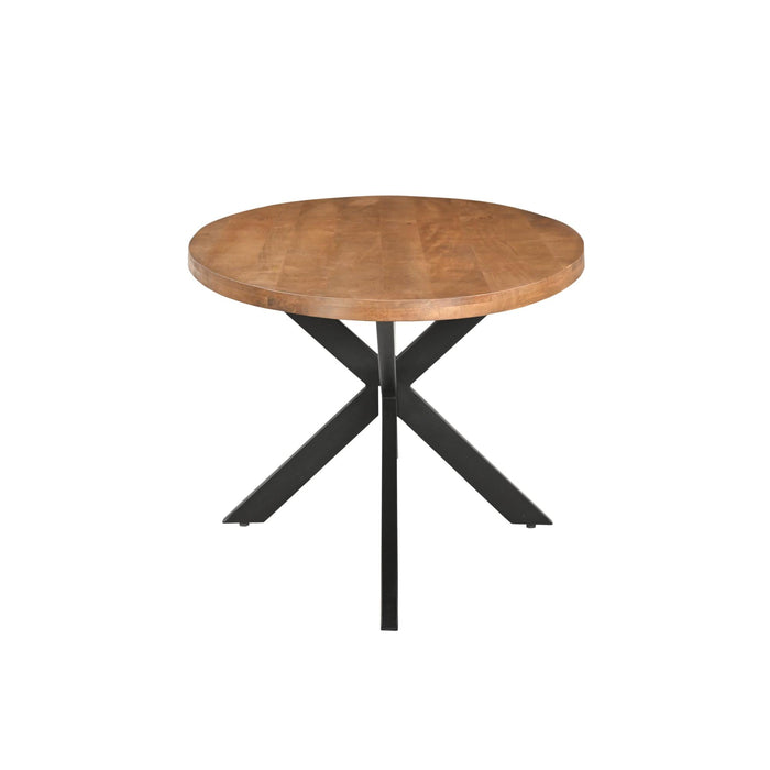Eettafel Rocky Mangohout Naturel hout 240x110 cm-Eettafels-Livingfurn