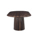 Eettafel Salvator Mangohout Bruin 110x200 cm 31001-Eettafels-Livingfurn