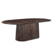 Eettafel Salvator Mangohout Bruin 110x230 cm 13943-Eettafels-Livingfurn
