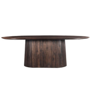 Eettafel Salvator Mangohout Bruin 110x230 cm 13943-Eettafels-Livingfurn