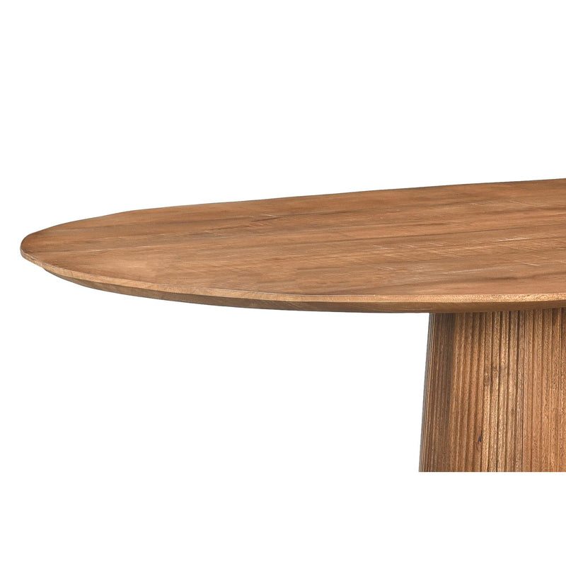 Eettafel Salvator Mangohout Bruin 110x230 cm 20001-Eettafels-Livingfurn