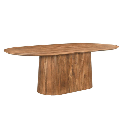 Eettafel Salvator Mangohout Bruin 110x230 cm-Eettafels-Livingfurn
