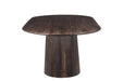 Eettafel Salvator Mangohout Bruin 110x230 cm-Eettafels-Livingfurn