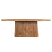 Eettafel Salvator Mangohout Bruin 110x230 cm-Eettafels-Livingfurn