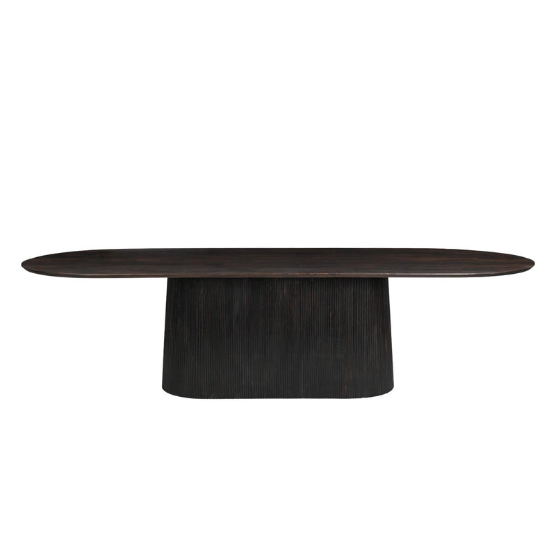 Eettafel Salvator Mangohout Bruin 110x300 cm 30998-Eettafels-Livingfurn