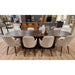Eettafel Salvator Mangohout Bruin 110x300 cm 30998-Eettafels-Livingfurn