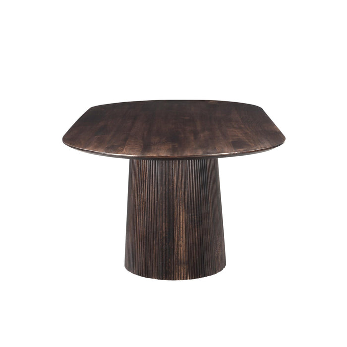 Eettafel Salvator Mangohout Bruin 110x300 cm-Eettafels-Livingfurn