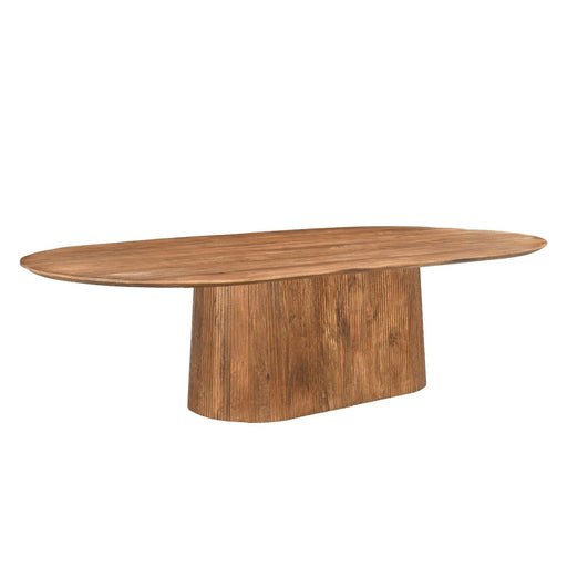 Eettafel Salvator Mangohout Bruin 110x300 cm-Eettafels-Livingfurn