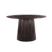 Eettafel Salvator Mangohout Bruin 130 cm 130x130x76 cm 20002-Eettafels-Livingfurn
