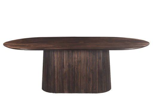 Eettafel Salvator Mangohout Bruin 200x110 cm-Eettafels-Livingfurn